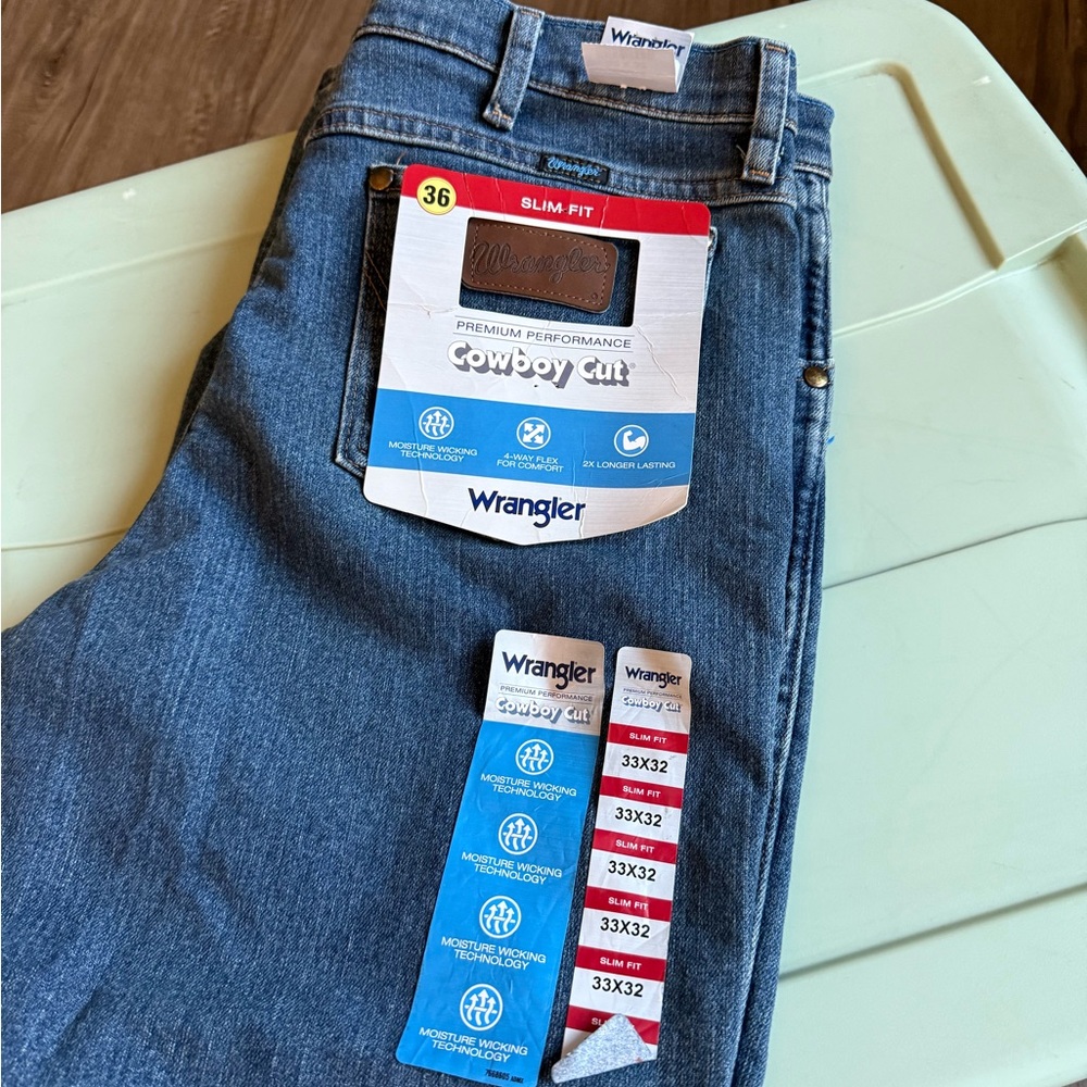 Wrangler Men's Slim Fit Jeans 33x32
36Mavvs